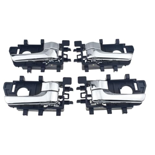 SKASVBKDE 1/2/4 Stk. Chrom-Innentürgriff for Kia Cerato/Koup, Forte/Koup 1.6L 1.8L 2.0L 2.4L 2009-2013 vorne hinten links oder rechts Türinnengriffe(4 Pcs Left Right Set) von SKASVBKDE