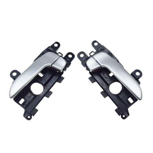 SKASVBKDE 1/2/4 Stücke Silber Innen Auto Türgriff Vorne Oder Hinten Links Oder Rechts for Kia Forte Cerato 2,0 L 2014-2018 & Forte Koup 2014-2017 Türinnengriffe(2Pcs Left Right Pair) von SKASVBKDE