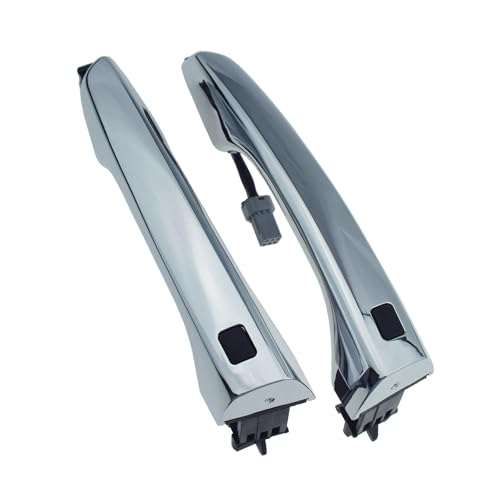 SKASVBKDE 1 / 2PCS Vorne Links/Rechts Türgriff W/Smart Key Chrom for Hyundai Elantra 2016 2017 2018 2019 2020 82651-F2210 82661-F2210 Türinnengriffe(Left and Right Side) von SKASVBKDE
