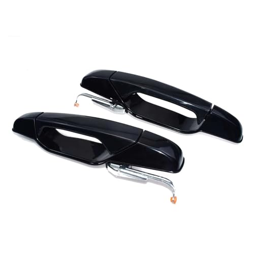 SKASVBKDE Türaußengriff vorne hinten links rechts 2007–2014 for Chevrolet for GMG for Cadillac Escalade Avalanche Tahoe Silverado Sierra Yukon Türinnengriffe(Black Rear Pair) von SKASVBKDE