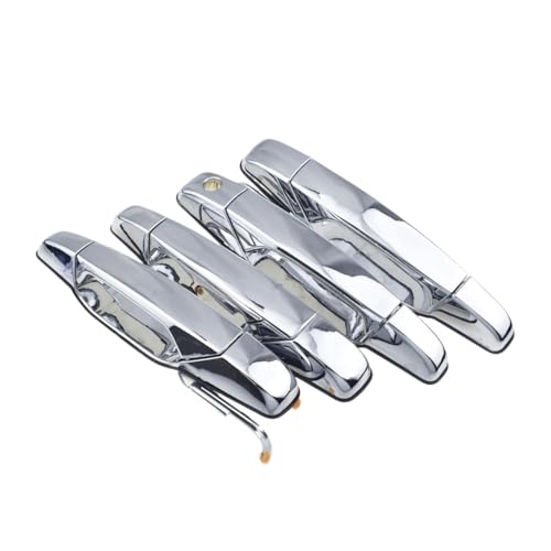 SKASVBKDE Türaußengriff vorne hinten links rechts 2007–2014 for Chevrolet for GMG for Cadillac Escalade Avalanche Tahoe Silverado Sierra Yukon Türinnengriffe(Chrome 4 Sides) von SKASVBKDE