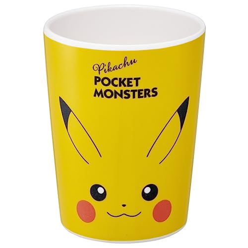 Skater MTB5P-A Dünner Melamin-Becher, 300 ml, Pokemon Pikachu-Gesicht von SKATER