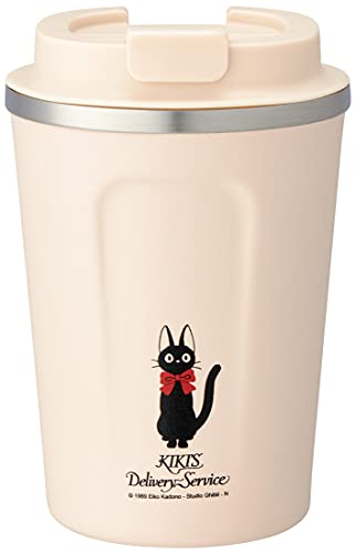 Skater STBC3F-A Vakuum-Kaffeebecher aus Edelstahl, Heiß- und Kältehaltung, klein, 350 ml, Kiki's Delivery Service, Jiji Ghibli von SKATER