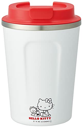 Skater STBC3F-A Vakuum-Isolier-Kaffeebecher aus Edelstahl, S, 350 ml, Hello Kitty Sanrio von SKATER