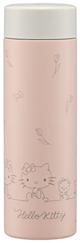 Skater STYL4-A Hello Kitty Trinkflasche, 350 ml, ultraleicht, Edelstahl, Wasserflasche, Sanrio von SKATER