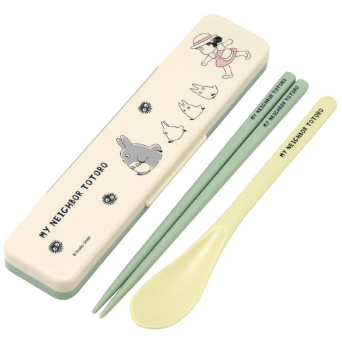 Skater Totoro Utensilien-Set – inklusive wiederverwendbaren Essstäbchen, Löffel und Tragetasche – authentisches japanisches Design – langlebig, spülmaschinenfest – Marsch Skater Totoro Utensilien-Set – inklusive wiederverwendbaren Essstäbchen, Löffel und Tragetasche – authentisches japanisches Design – langlebig, spülmaschinenfest – Marsch von SKATER
