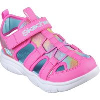 Skechers Sandale "FLEX SPLASH DAYLIGHT SHIMMER", Klettschuh mit Glitzer, Größenschablone zum Download Skechers Sandale "FLEX SPLASH DAYLIGHT SHIMMER", Klettschuh mit Glitzer, Größenschablone zum Download von Skechers