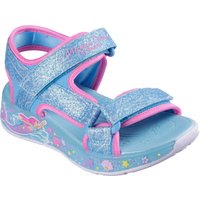 Skechers Kids Sandale "MERMAID DREAMS SANDAL", Blink,-Klettschuh, Meerjungfraudesign, Größenschablone zum Download von SKECHERS Kids