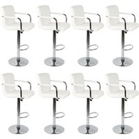2er-Set Barhocker - 360° frei drehbar Höhenverstellbar - Moderner Stil- Schwarz+ Weiß 2er-Set Barhocker - 360° frei drehbar Höhenverstellbar - Moderner Stil- Schwarz+ Weiß von SKECTEN