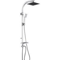 Duschset Duschsystem Regendusche Aluminiumlegierung Handbrause Dusche Duschsystem mit Seifenschale, Top Spray + Handbrause 20x47x106cm Duschset Duschsystem Regendusche Aluminiumlegierung Handbrause Dusche Duschsystem mit Seifenschale, Top Spray + Handbrause 20x47x106cm von SKECTEN