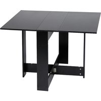 Klapptisch Esstisch Tisch klappbar Raumwunder 103×76×73.4cm Tisch 4 Farben Möbel[Schwarz] von SKECTEN