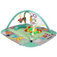 Skecten - Krabbeldecke Erlebnisdecke Spielbogen Spielmatte mit anpassbaren Wänden, Melodien,30 Bällen und Spielzeugen Grün Skecten - Krabbeldecke Erlebnisdecke Spielbogen Spielmatte mit anpassbaren Wänden, Melodien,30 Bällen und Spielzeugen Grün von SKECTEN