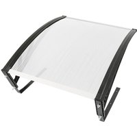 Markise Carport Mähroboter Garage Dach Carport ÜberdachungDach Überdachung für Rasenroboter 100×78×50cm von SKECTEN