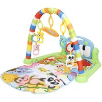 Piano-Gym Spieldecke,Spielmatte mit Spielbogen,für Baby & Kleinkinder,Grün von SKECTEN