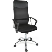 Skecten - 2er-Set Bürostuhl Schreibtischstuhl ergonomischer Drehstuhl Mesh Bürostuhl Drehbar, höhenverstellbar Schwarz von SKECTEN