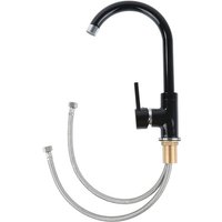 Skecten - Küchenarmatur Einhebelmischer Spültischarmatur Armatur KücheSpüle Küche Wasserhahn Schwarz Skecten - Küchenarmatur Einhebelmischer Spültischarmatur Armatur KücheSpüle Küche Wasserhahn Schwarz von SKECTEN