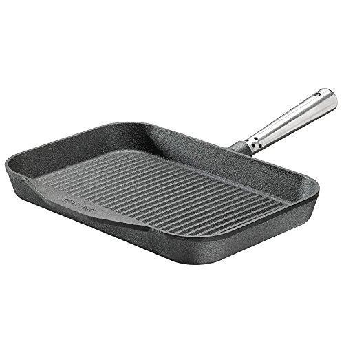 SKEPPSHULT Grillpfanne, Cut Iron, Black, 32x22 cm von SKEPPSHULT