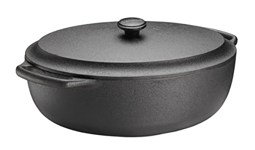 SKEPPSHULT Gusseisendeckel, gusseisen, Black, 6 l von SKEPPSHULT