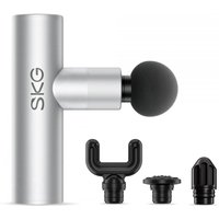 F7-E Massagepistole für den ganzen Körper 1800 mAh in Grau mit USB-C Kabel von SKG