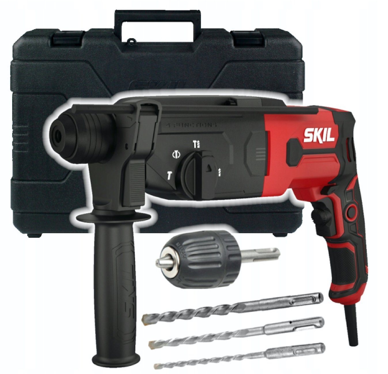 SKIL Akku-Bohrhammer Bohrhammer 1770 GA SDS-plus 850W 2.8J (Koffer) von SKIL