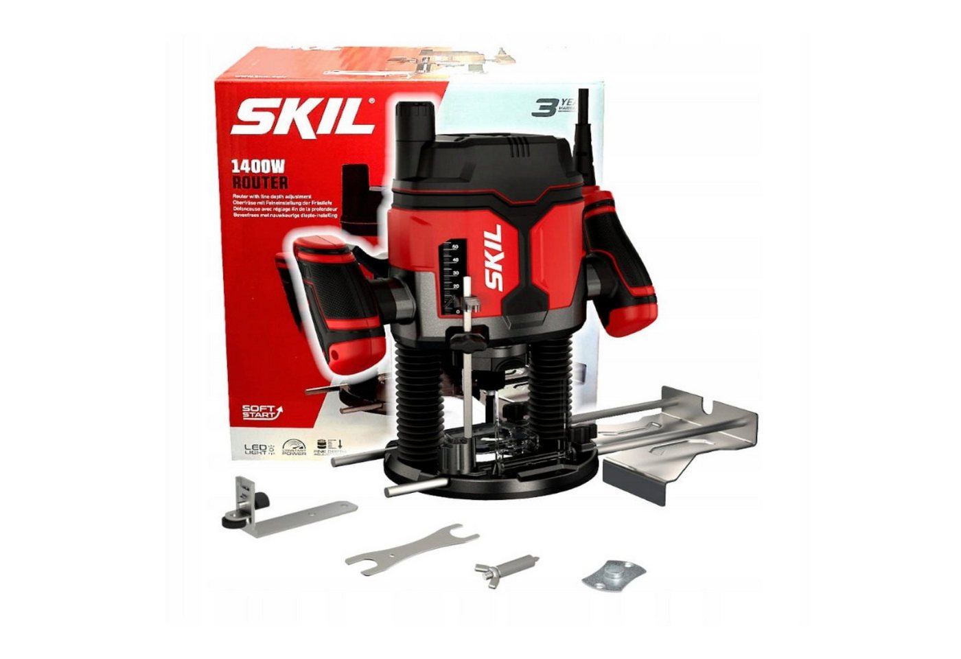 SKIL Akku-Multischleifer SKIL 1860 AA Oberfräse 1400W von SKIL