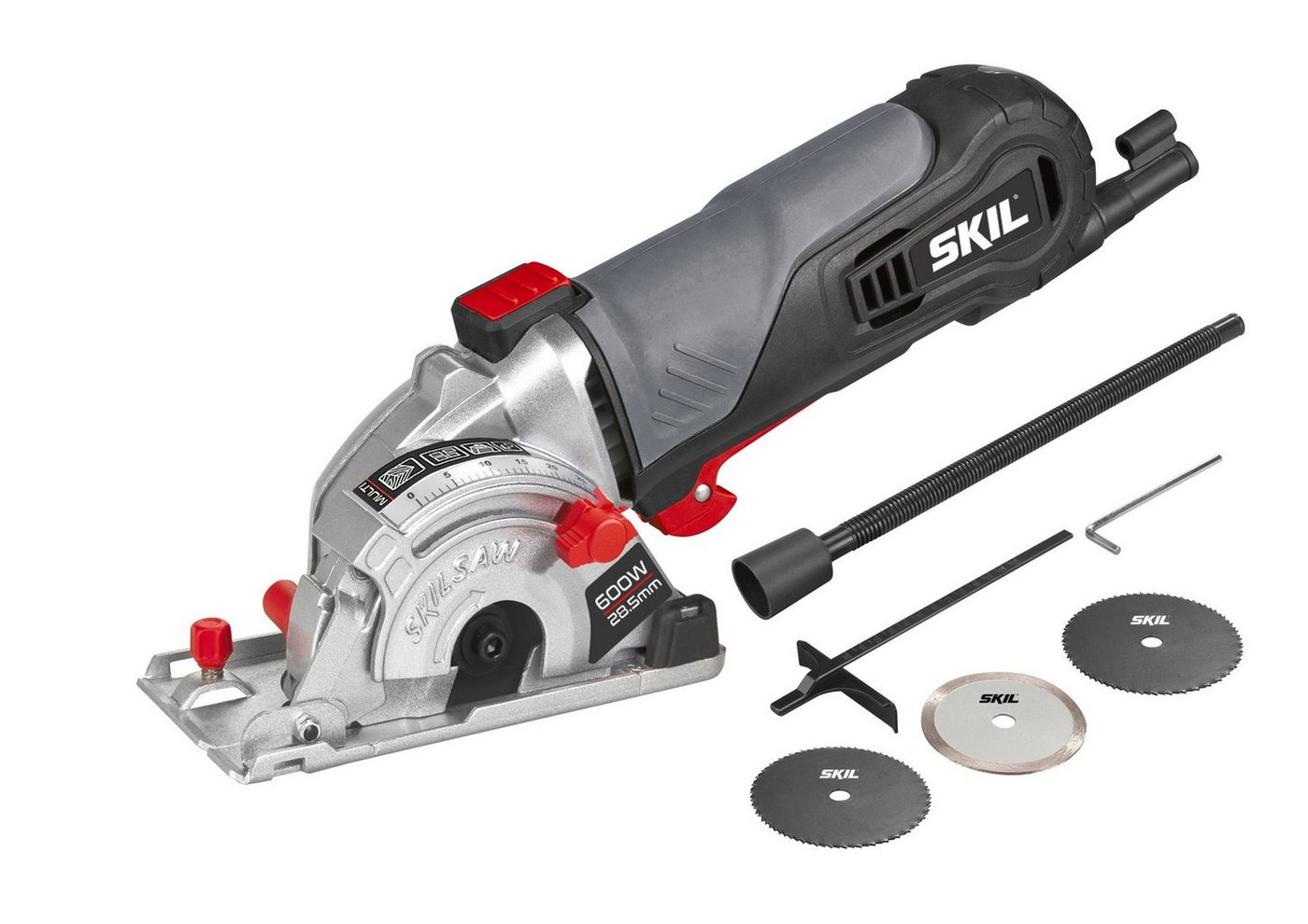 SKIL Handkreissäge Skil Mini-Handkreissäge 5330 AA 600W 28,5mm mit Sägeblatt von SKIL