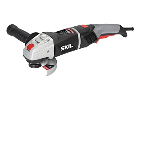 SKIL Winkelschleifer 9012 AA (Nennaufnahmeleistung 1200 W, Scheiben-ø 125 mm, für Trennarbeiten / Schleifarbeiten, Trennschleifer mit Spindelarretierung, Gewinde M14) von SKIL