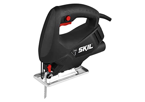 Skil Stichsäge 4180 AA (kompakt, leicht und vielseitig, werkzeugloser Sägeblattwechsel; 380W, 1,3 kg) F0154180AA von SKIL