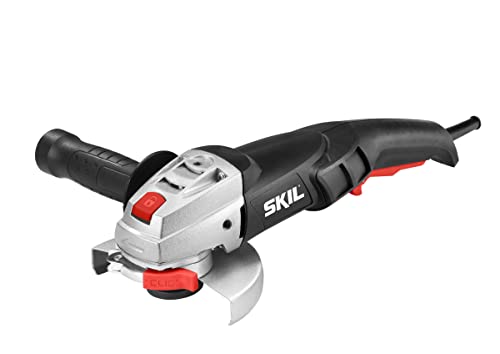 Skil Winkelschleifer 9008 AA (800 W, Scheiben-Ø, max. 125 mm, Leerlaufdrehzahl 12.000 min-1, Kabellänge 3 m, 1,8 kg) von SKIL