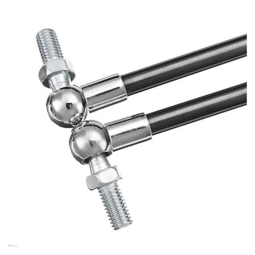 Gasdruckdämpfer 2 Stücke 200-600mm 200N Universal Vordere Motorhaube Mit Kapuze Hinten Heckklappe Boot Schock Hubstrebe Unterstützung Bar Gas Frühling Bus Gasfeder Dämpfer(450MM) von SKINII