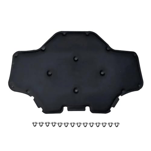 Insulation Pad Auto Motor Schallschutz Baumwolle Für X3 G01 X4 G02 2018 2019 2020 Front Haube Mit Schnalle Hitzeschild-Pad(Schwarz) von SKINII