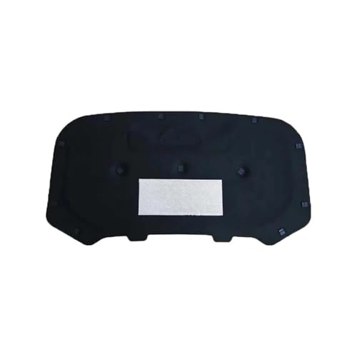 Insulation Pad Auto Motorhaube Pad Für VW Taos Tharu 2018 ~ 2025 Schwarz Silber Front Motor Sound Isolierung Teppich Teppich Hitzeschild-Pad(B) von SKINII