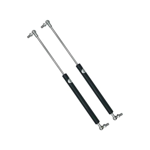SKINII Gasdruckdämpfer 1 Paar Universal 200N 600mm Autostreben Vorne Motorhaube Hinten Kofferraum Heckklappe Boot Shock Hubstrebe Gasfeder Bett Fenster Unterstützung Gasfeder Dämpfer(A2) von SKINII