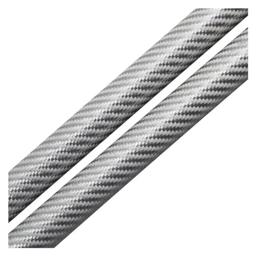 SKINII Gasdruckdämpfer Für Ford Für Edge U387 2006-2014 Ändern Streben Zylinder Gas Frühling Hydraulische Dämpfer Kolben Motorhaube Lift Unterstützung Gasfeder Dämpfer(Silver Carbon Fiber) von SKINII