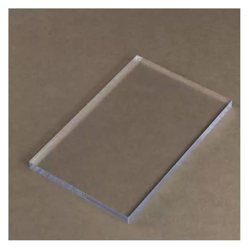 1 Stück 200 x 300 mm transparente Acrylplatte, 2 mm 3 mm 4 mm 5 mm klare Kunststoffplatte for Schilder DIY-Display(3mm) von SKINPA