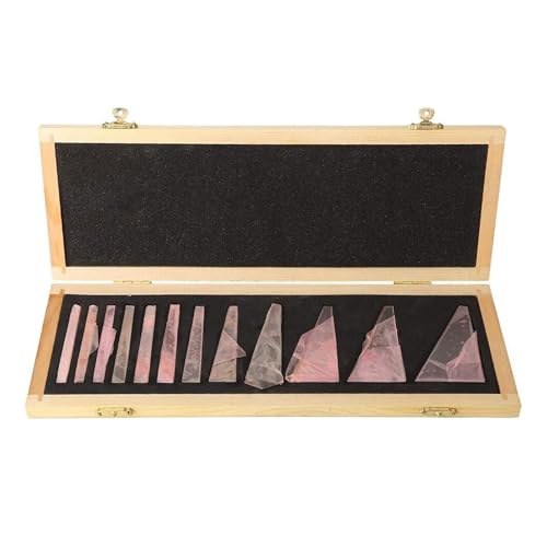 12-teiliger Winkelblock, 65 Winkelmessblock-Satz aus Manganstahl 1/4-30 Mehrere Größen Messwerkzeug for Maschinistendrehmaschinen mit Box 12-teiliger Winkelblock, 65 Winkelmessblock-Satz aus Manganstahl 1/4-30 Mehrere Größen Messwerkzeug for Maschinistendrehmaschinen mit Box von SKINPA