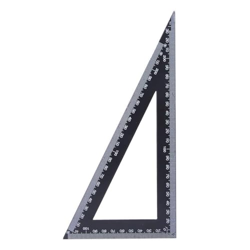 90-Grad-Quadrat-Dreieckslineal, Messwerkzeug aus Kohlenstoffstahl for die Holzbearbeitung for Messen und Markieren von Linien 90-Grad-Quadrat-Dreieckslineal, Messwerkzeug aus Kohlenstoffstahl for die Holzbearbeitung for Messen und Markieren von Linien von SKINPA