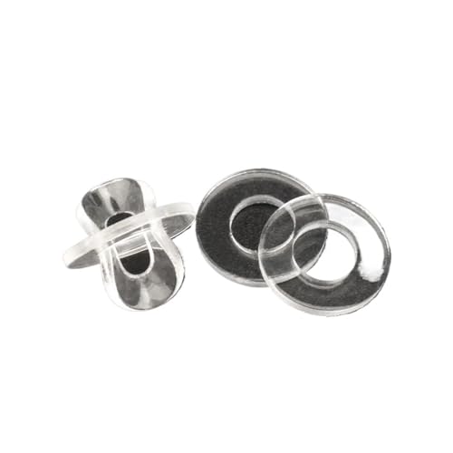 M1.2 M1.4 M1.7 M1.8 M2 M2.5 M3 M4 M5 M6~ M12 Weiche/harte transparente flache Unterlegscheiben Ringdichtung flache Unterlegscheibe for Wasserhahnrohr Wasserschlauch(Soft,M2.2x6x0.5 x100pcs) von SKINPA