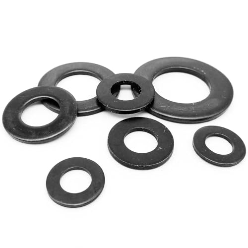 M1.6 M2 M2.5 M3 M3.5 M4 M5 M6 M8 M10 M12 M14 M16 M18 M20 M22 M24 Flache Unterlegscheibe Einfacher Dichtungsring for Wasserhahnrohr Wasserschlauch(M14 10pcs) von SKINPA