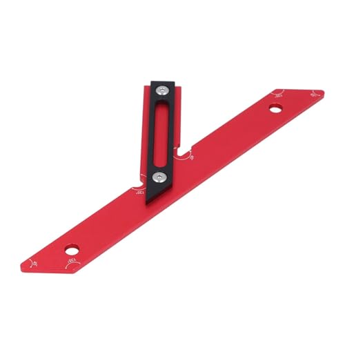 Multi Angle Measuring Ruler, 45 Degrees 135 Woodworking, Aluminum Alloy Positioning, Scriber Marking Tool Multi Angle Measuring Ruler, 45 Degrees 135 Woodworking, Aluminum Alloy Positioning, Scriber Marking Tool von SKINPA