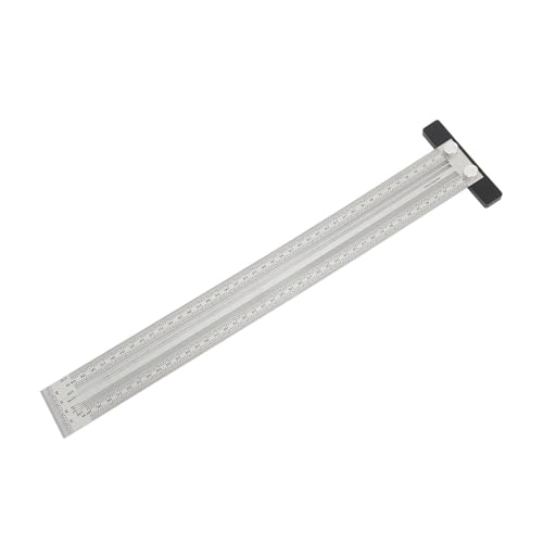 T Square, Ultra Accurate Marking T-Rule, Stainless Steel Woodworking Scribing Ruler, Portable Positioning Gauge, Carpenter Mark T Square, Ultra Accurate Marking T-Rule, Stainless Steel Woodworking Scribing Ruler, Portable Positioning Gauge, Carpenter Mark von SKINPA