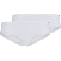 Skiny Panty "Classicotton", (2er Pack), Umlaufende Spitze am Beinabschluss von SKINY