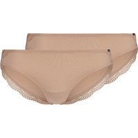 Skiny Rioslip "Classicotton", (2er Pack), Spitze am Bein hinten nach vorne verlaufend von SKINY