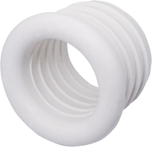 SKIR'CO (100 Stück) weiß 32x25mm Gummimanschette für Abflussrohr, Rohrgummiverbinder, Rohradapter, Rohrreduzierer von SKIR'CO