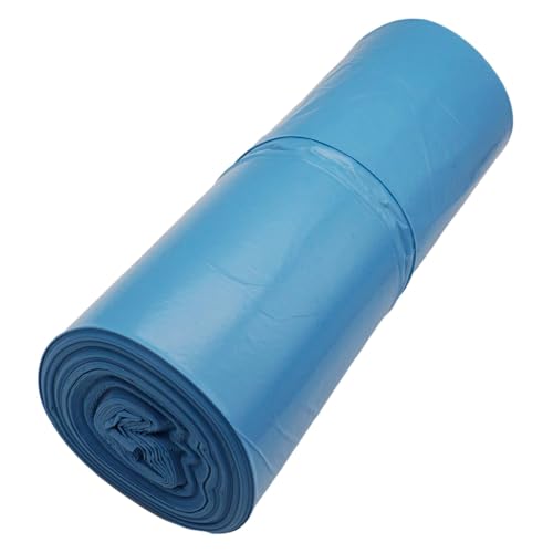 SKIR'CO (40 Stück) Müllsäcke 160 Liter, blau Müllsäcke 90 x 110 cm, Müllbeutel, blau Farbe Müllbeutel von SKIR'CO