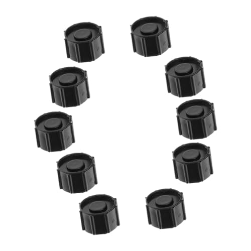 SKISUNO 10 Stück Teiliges Schwarze Spritzenspitzenkappen Spritzenspitzenadapter Schutzkappen für Luer Lock Verhindert Aushärten und Austrocknen Industriell Benutzerfreundlich Effizient SKISUNO 10 Stück Teiliges Schwarze Spritzenspitzenkappen Spritzenspitzenadapter Schutzkappen für Luer Lock Verhindert Aushärten und Austrocknen Industriell Benutzerfreundlich Effizient von SKISUNO