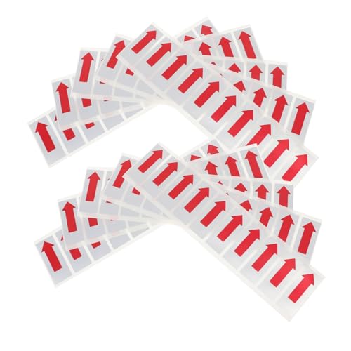 SKISUNO 100 Stück Selbstklebende Richtungsaufkleber Rote Richtungsetiketten für Müllbeutel Transparente Klebeetiketten zum Verschließen Starke Haftung Vielseitig für Verpackungen und SKISUNO 100 Stück Selbstklebende Richtungsaufkleber Rote Richtungsetiketten für Müllbeutel Transparente Klebeetiketten zum Verschließen Starke Haftung Vielseitig für Verpackungen und von SKISUNO