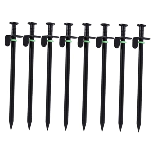 SKISUNO 16 Stück Teiliges Zelt Heringe aus Geschmiedetem Stahl Lange Robuste Erdanker mit Fluoreszierendem Ring für Festsitzenden Boden und Zuverlässiger Zeltnagel für Camping und Outdoor SKISUNO 16 Stück Teiliges Zelt Heringe aus Geschmiedetem Stahl Lange Robuste Erdanker mit Fluoreszierendem Ring für Festsitzenden Boden und Zuverlässiger Zeltnagel für Camping und Outdoor von SKISUNO