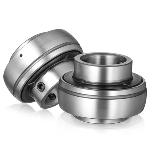 SKISUNO 2 Stk. Teiliges Außensphärisches Einlage-lager Edelstahl Aluminium Hochfestem Stahl Präzisions-lager mit Geringem Geräuschpegel für Maschinen Langlebig und Verschleißarm SKISUNO 2 Stk. Teiliges Außensphärisches Einlage-lager Edelstahl Aluminium Hochfestem Stahl Präzisions-lager mit Geringem Geräuschpegel für Maschinen Langlebig und Verschleißarm von SKISUNO