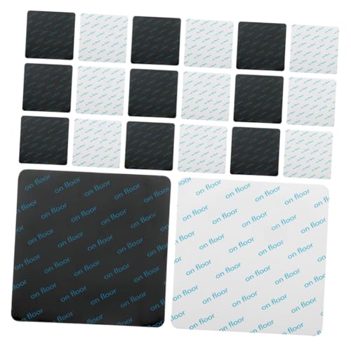 SKISUNO 20 Stück Teiliges Abnehmbare Teppichrutschpads für Holzböden Waschbare Rückstandsfreie Antirutsch Aufkleber in Weiß und Schwarz Geeignet für Küchen und Wohnbereich Schonend für SKISUNO 20 Stück Teiliges Abnehmbare Teppichrutschpads für Holzböden Waschbare Rückstandsfreie Antirutsch Aufkleber in Weiß und Schwarz Geeignet für Küchen und Wohnbereich Schonend für von SKISUNO